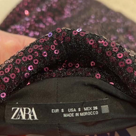 Zara Sequin Blazer Dress - Picture 5 of 6